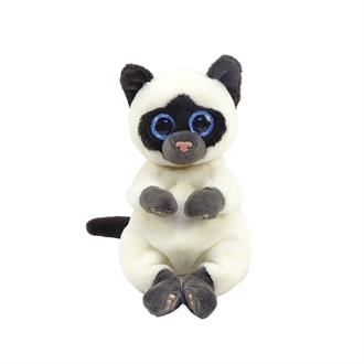 М`яка іграшка TY Beanie Bellies Сіамська кішка Miso 20 см