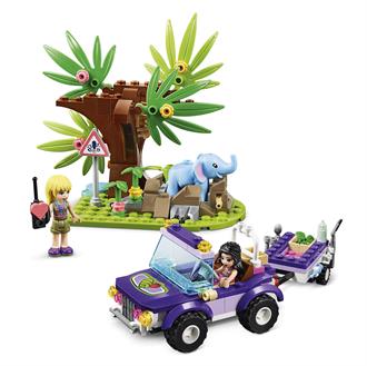Конструктор LEGO® Friends Порятунок слоненяти в джунглях 203 деталі (41421)