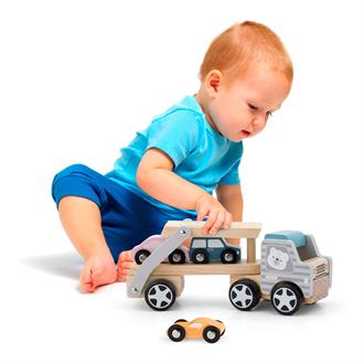 Дерев'яна іграшкова машинка Viga Toys PolarB Автовоз (44014)