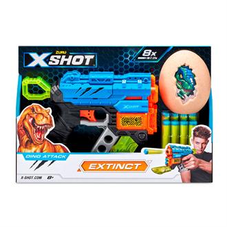 Швидкострільний бластер X-Shot Dino Extinct New 1 яйце 8 патронів (4870R)