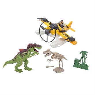 Игровой набор Dino Valley Атака динозавра на гидросамолет (542120)