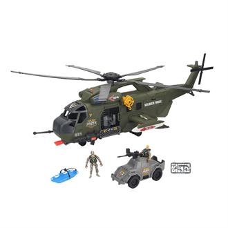 Игровой набор Chap Mei Солдаты Боевой вертолёт (545163)