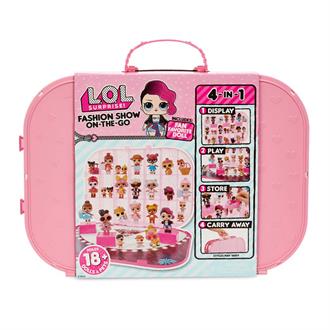 Лялька L.O.L Surprise Показ мод 4-в-1, ніжно-рожевий кейс