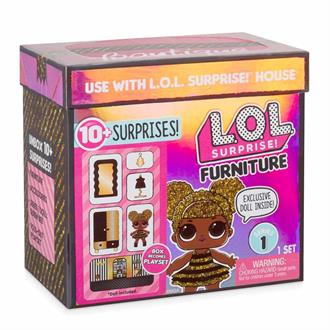 Лялька L.O.L Surprise Furniture з кімнатою Стильний інтер'єр Королеви-Бджілки