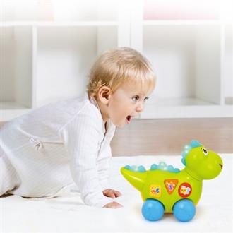 Музична розвивальна іграшка Hola Toys Динозавр (6105)