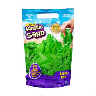 Песок для детского творчества  Kinetic Sand Colour зеленый 907 г (71453G)