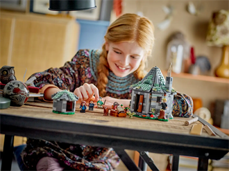 Конструктор LEGO Harry Potter Домик Хагрида Неожиданные гости 896 деталей (76428)