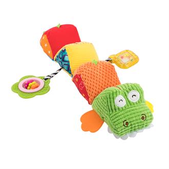 М'яка іграшка-гусениця Baby Team Крокодил (8534)