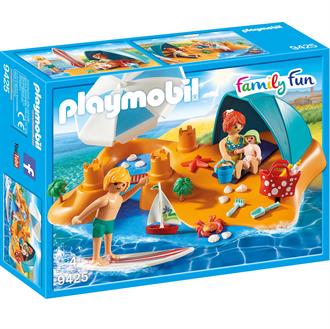 Конструктор Playmobil Пляжний день із сім'єю, 30 деталей (9425)