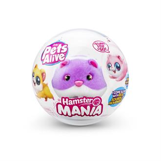 Интерактивная игрушка Pets & Robo Alive Веселый хомячок фиолетовый (9543-3)
