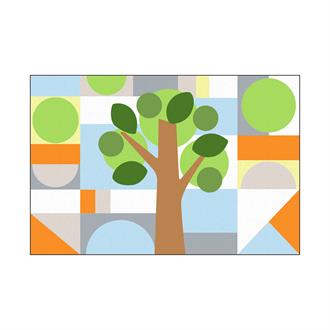 Килим для дитячої кімнати University Дерево 1,83 x 2,74 м (CDC7112)