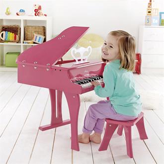 Дитячий рояль Hape рожевий (E0319)