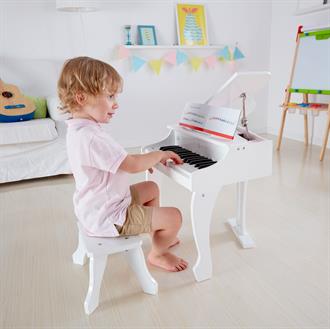 Дитячий рояль Hape білий (E0338)