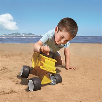 Іграшка для піску Hape Самоскид жовтий (E4088)