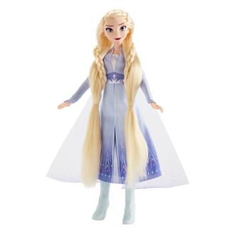 Лялька Disney Frozen Hasbro Frozen II Холодне серце 2 Ельза з аксесуарами для волосся 28 см (E6950_E7002)