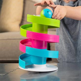 Іграшка розвивальна Трек-балансир для кульок Fat Brain Toys Wobble Run (FA273-1)