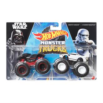 Набір машинок-позашляховиків Hot Wheels Monster Trucks Darth Vader vs Stormtrooper (FYJ64-HWN68)