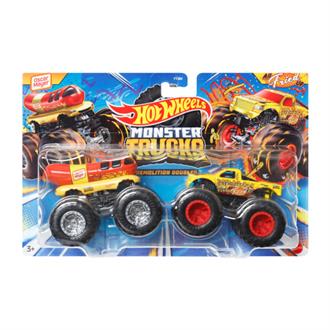 Набір машинок-позашляховиків Hot Wheels Monster Trucks Oscar Mayer vs All Fried Up (FYJ64-HWN64)