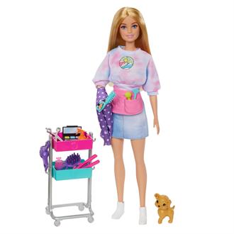 Лялька Barbie Малібу Стилістка (HNK95)