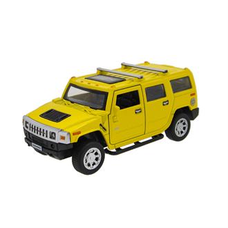 Автомодель інерційна Technopark Hummer H2 1:32 жовтий (HUM2-12-YE)