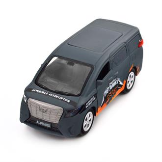 Автомодель TechnoDrive Шеврони героїв Toyota Alphard Загін метеликів 1:40 (KM6011)