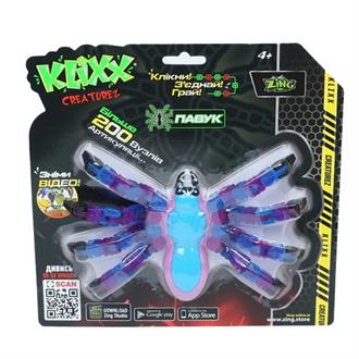 Фігурка Zing Klixx Creaturez Fidget Павук блакитно-синій (KX100_B)