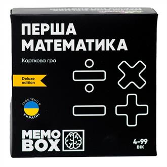Навчальна гра JoyBand MemoBox Delux Перша математика (MBD101)
