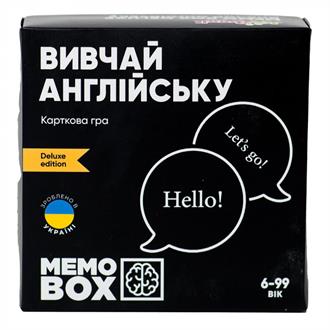 Навчальна гра JoyBand MemoBox Delux Вивчай англійську (MBD104)