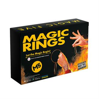 Набір для фокусів Magic Five Чарівні кільця (MF046)