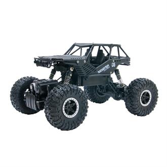 Машинка на радіокеруванні Sulong Toys Off-Road Crawler Tiger матовий чорний 1:18 (SL-111RHMBl)