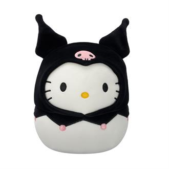 М'яка іграшка Squishmallows Хелоу Кітті в образі Куромі 20 см (SQSN00388)