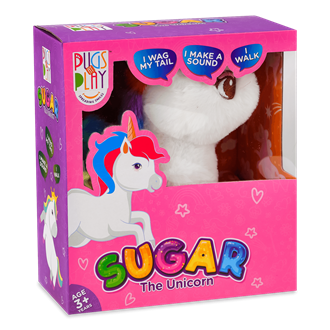 Интерактивная игрушка Pugs at Play Единорог Sugar (ST-PAP38)