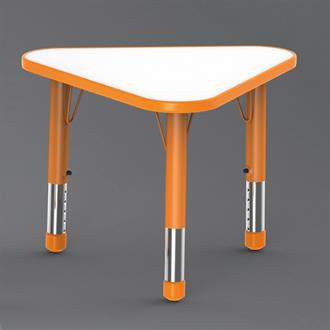 Дитячий стіл Yucai 67x60 з регулюванням висоти 40-60, помаранчевий (YCY-072-Orange)