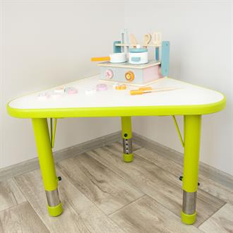 Дитячий стіл Yucai 67x60 з регулюванням висоти 40-60, салатовий (YCY-072-Peak-green)