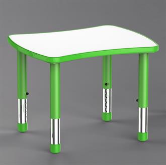 Дитячий стіл Yucai 67х55 з регулюванням висоти 40-60, зелений (YCY-098-Green)