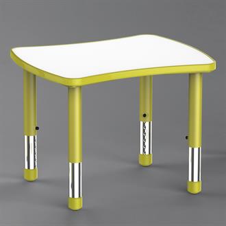 Дитячий стіл Yucai 67х55 з регулюванням висоти 40-60, салатовий (YCY-098-Peak-green)