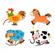 Дерев'яна шнурівка Viga Toys Фермерські звірята (51325) - зображення 0