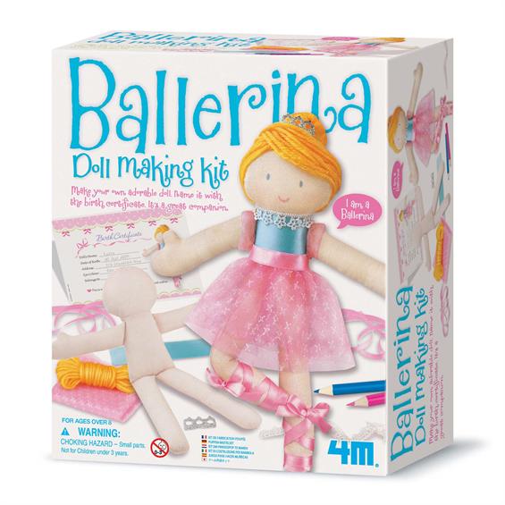 Набір для створення ляльки 4M Балерина (00-02731) - зображення 1