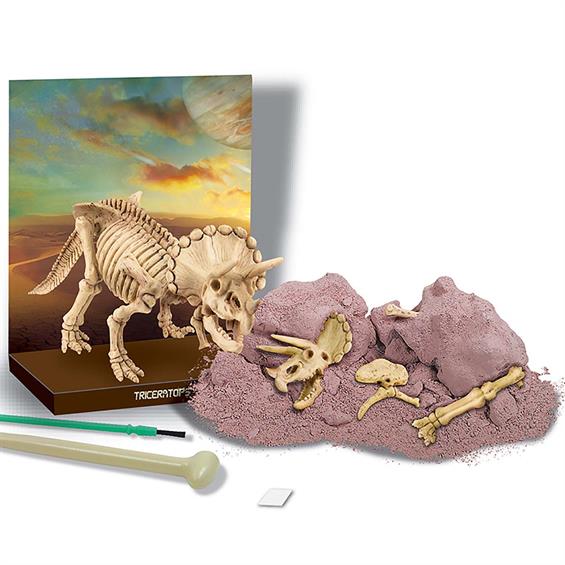 Набір для розкопок 4M Скелет трицератопса (00-03228) - зображення 1
