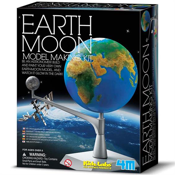 Модель Земля-Місяць своїми руками 4M (00-03241) - зображення 3