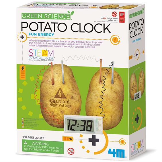 Набір для дослідів 4M Картопляний годинник (00-03275) - зображення 3