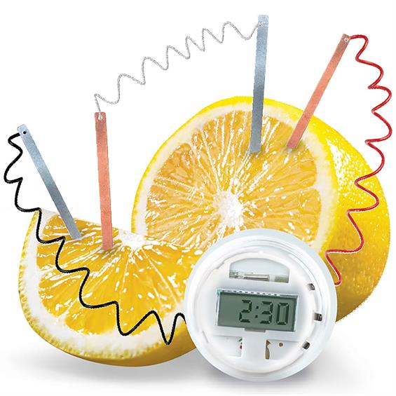 Набір для досліджень 4M Лимонний годинник (00-03306) - зображення 4