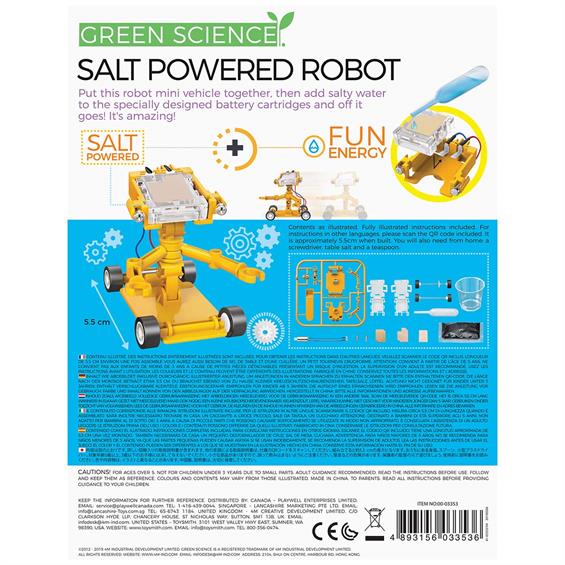 Робот на енергії солі своїми руками 4M (00-03353) - зображення 6