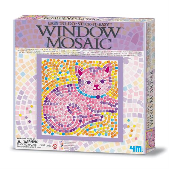 Набір для стікерної мозаїки 4M (3 в асорт. метелик/дельфін/кошеня) (00-04526) - зображення 3