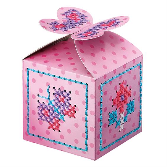 Набір для вишивання хрестиком 4M Подарункові коробочки (00-04666) - зображення 5