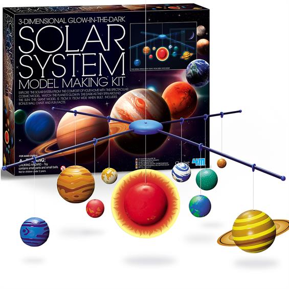 Підвісна 3D-модель Сонячної системи своїми руками 4M (00-05520) - зображення 7