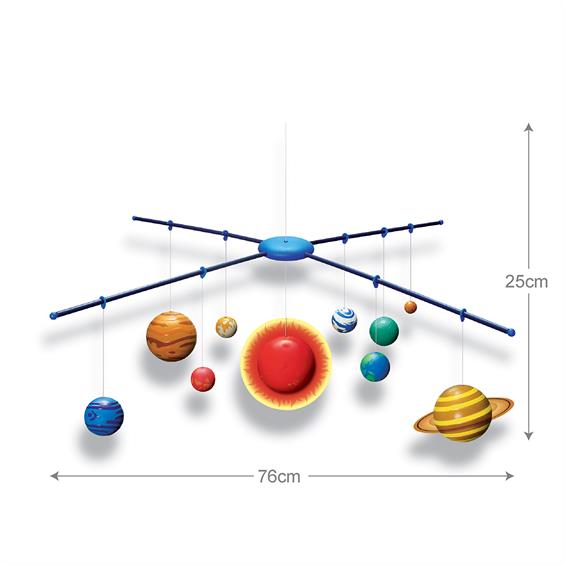 Підвісна 3D-модель Сонячної системи своїми руками 4M (00-05520) - зображення 8
