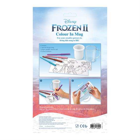 Розфарбуй чашку 4M Disney Frozen 2 Холодне серце 2 (00-06200) - зображення 4