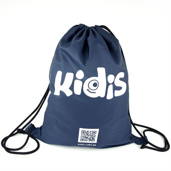 Рюкзак подарунковий Kidis 35 х 45 см, синій - зображення 1