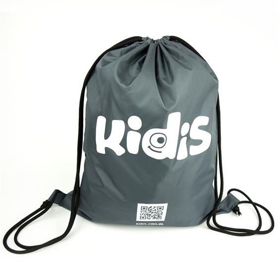 Рюкзак подарунковий Kidis 35 х 45 см, сірий (000004018) - зображення 1